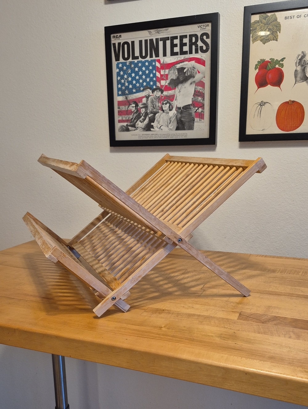 Bamboo Dish Drying Rack